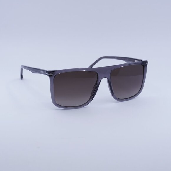 CARRERA 278/S 0KB7 HA Sunglasses Grey Square Frame, Brown Gradient Lenses - Picture 4 of 11
